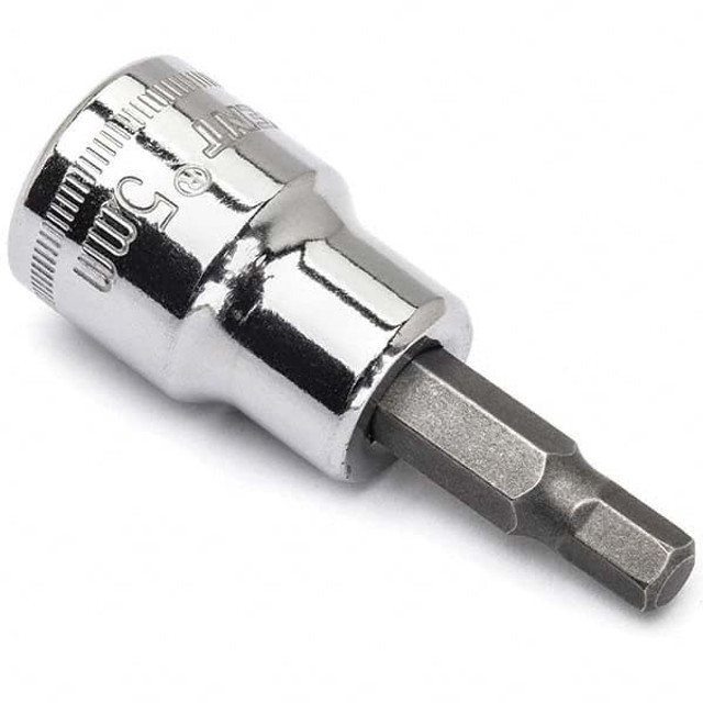 Crescent CHBS8N Hand Hex Bit Socket: 3/8" Drive, 5 mm Hex