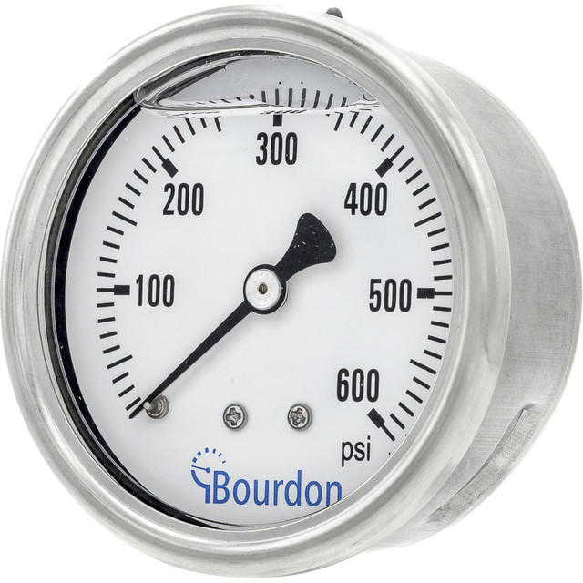 Bourdon MAX3-F52.H27 Pressure Gauges; Gauge Type: Commercial Pressure Gauges ; Scale Type: Single ; Accuracy (%): 1.6 ; Dial Type: Analog ; Thread Type: NPT ; Bourdon Tube Material: Bronze