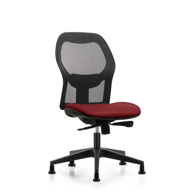 Blue Ridge Ergonomics MSC41493 Task Chair: Vinyl, Borscht