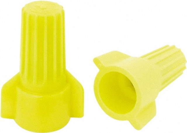 Ideal WT51-B Wing Twist-On Wire Connector: Yellow, Flame-Retardant, 2 AWG