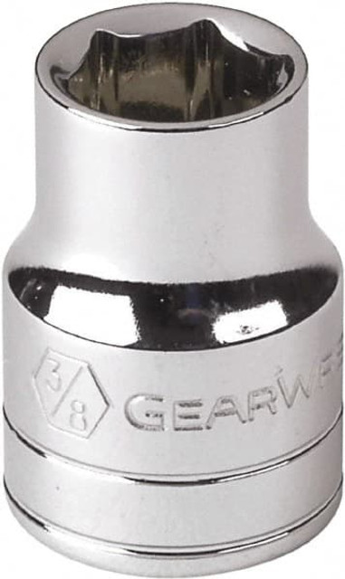 GEARWRENCH 80133 Hand Socket: 1/4" Drive, 11 mm Socket, 6-Point