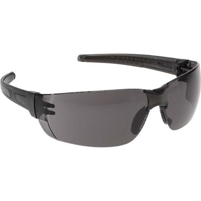 MCR Safety HK212PF Safety Glass: Anti-Fog, Gray Lenses, Frameless