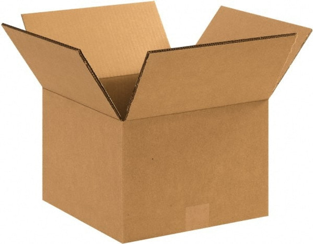 Made in USA HD12128DW Heavy-Duty Corrugated Shipping Box: 12" Long, 12" Wide, 8" High