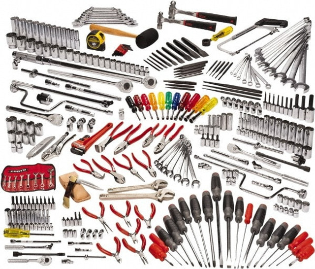 Proto JCS-0334MASBX1A 334 Piece 1/4, 3/8, 1/2" Drive Master Tool Set