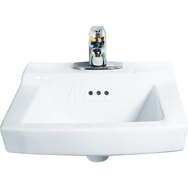 American Standard 0495221.222 Unglazed Rim Sink: Under Mount, Vitreous China