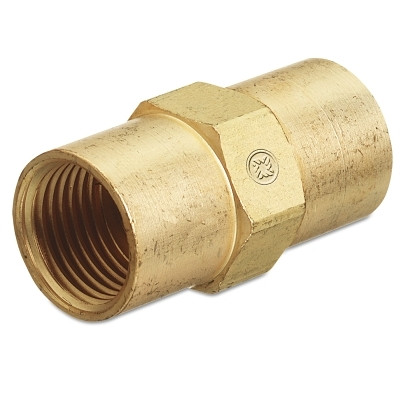 Western Enterprises Inert Arc Hose Coupler, 200 psig, Brass, B-Size 5/8 in-18 RH (F)