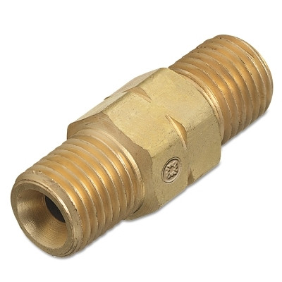 Western Enterprises Hose Coupler, 200 psig, Brass, B-Size to B-Size