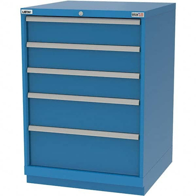 LISTA XSSC09000501BB Modular Steel Storage Cabinet: 28-1/4" Wide, 28-1/2" Deep, 41-3/4" High