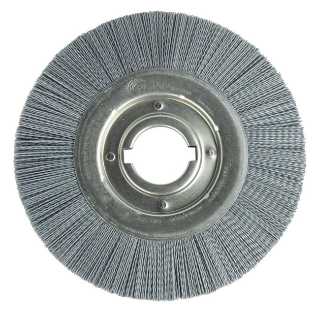 Weiler 83514 Wheel Brush: 10" Wheel Dia, Crimped