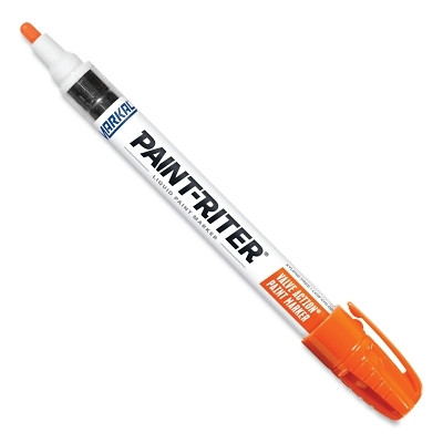 LA-CO Industries Inc Markal® PAINT-RITER® VALVE ACTION® Paint Marker, Orange, 1/8 in Tip, Medium