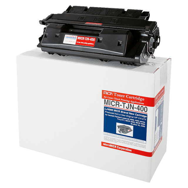 <ul><li><b>Compatible Brother models:</b><ul><li style="list-style: none"><b>HL : </b>HL-2460, HL-2460N</li></ul></li><li><b>Compatible HP models:</b><ul><li style="list-style: none"><b>LaserJet: </b> 4000,  4000 N,  4000 T,  4000 TN,  4000 se,  4050,  4050 N,  4050 T,  4050 TN,  4050 se</li></ul><ul><li style="list-style: none">Micr 4050</li></ul></li><li><b>Compatible Standard Register models:</b><ul><li style="list-style: none">PL 6417</li></ul></li><li><b>Compatible Troy Systems models:</b><ul><li style="list-style: none">617 Micr, 617-T Micr, 4000 Micr, 4050T Micr</li></ul></li></ui>