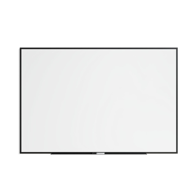 This black aluminum frame magnetic dry-erase board is a perfect and functional solution for the frequent usage areas of your office, school classroom, home or any commercial space. Although all dry-erase markers work well with this board, the u brands dry-erase markers provide the ultimate writing and eras-ability experience. The boards magnetic painted steel writing surface will require minimal ongoing cleaning care to ensure the best performance and resist ink staining and ghosting.  Premium painted steel magnetic dry erase surface is highly durable, erases easily, resists staining and ghosting.  Ideal for moderate to heavy use in an office, at home or any commercial environment.  Sturdy black aluminum frame construction with rigid board insulation provides continuous board stability.  Works well with all dry erase markers. Try U Brands dry erase markers for ultimate board performance.  Mounts vertically or horizontally, includes hassle-free mounting hardware and instructions.  5 Year Warranty.  This product is heavy and/or oversized and may need more than one person to handle.
