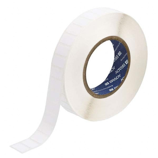 Brady 62357 Label Maker Label: White, Nylon, 3,000 per Roll