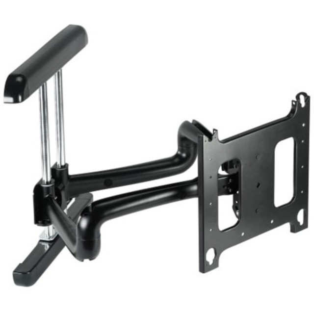 Tilt feature for maximum productivity with added dependability  Can withstand a maximum weight of 200 lb  Supports 86in displays  Wall Mount comes with 1in maximum adjustable height as per your requirements and precision  Makes it quick, convenient, and simple to adjust and reposition connectors in a modular mounting system  This product is heavy and/or oversized and may need more than one person to handle.  Contains Recycled Content - See Specs for Details.