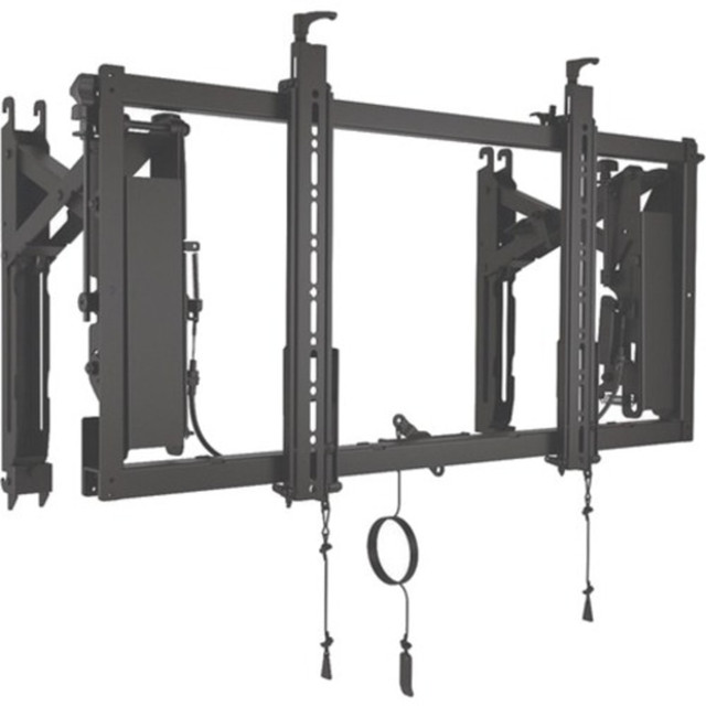 Can withstand a maximum weight of 150 lb  Supports the screen size of 80in  Tilt feature for maximum efficiency and convenience  Makes it quick, convenient, and simple to adjust and reposition connectors in a modular mounting system