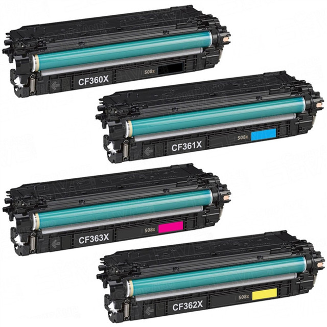 <ul><li><b>Compatible HP models:</b><ul><li style="list-style: none"><b>Color LaserJet: </b> Enterprise M552dn,  Enterprise M553dh,  Enterprise M553dn,  Enterprise M553n,  Enterprise M553x,  Enterprise MFP M577dn,  Enterprise MFP M577f,  Enterprise flow MFP M577c,  Enterprise flow MFP M577z,  Managed M553xm,  Managed MFP M553dnm,  Managed MFP M577dnm</li></ul></li></ui>