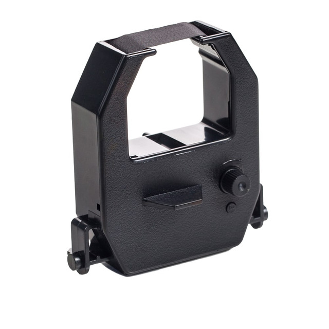 Ribbon Cartridge: The Pyramid Time Systems Replacement ribbon uses Black Ink, ensuring clear and sharp prints every time. It provides high contrast, making the time card data easy to read and ensuring accuracy in time tracking.  Airtight Sealed Construction: The Replacement Ribbon features an airtight sealed construction that prevents ink from drying out or leaking. This packaging ensures long-lasting ink quality, preserving its performance for extended use.  Optimal Performance: To ensure Efficient performance, replace the ribbon every 6 months or sooner based on usage. Regular replacement guarantees clean, legible prints, maintaining the accuracy and reliability of your timekeeping.  Quick and Easy Installation: Replacing the ribbon is fast and hassle-free. Simply follow the easy instructions to replace the old ribbon with the new one, minimizing downtime and ensuring your time clock stays operational.  Authorized Replacement Ribbon: This Time Clock Ribbon is the Compatible for the  3500, 3700, 4000, 4000HD, and  4000PROK Time Clocks. It ensures compatibility and reliable performance, preserving your time clock's integrity. (Does not replace 5000R.)  2-color ribbon indicates early and late punches.  Recycling solution - designed to encourage recycling, helping you divert materials from landfill.