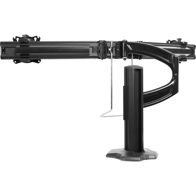 Can withstand a maximum weight of 30 lb  Compatible with the screen size of 24in  Adjustable Depth feature for better reliance and usability  Grommet Mount offers a dependable mounting solution with maximum productivity