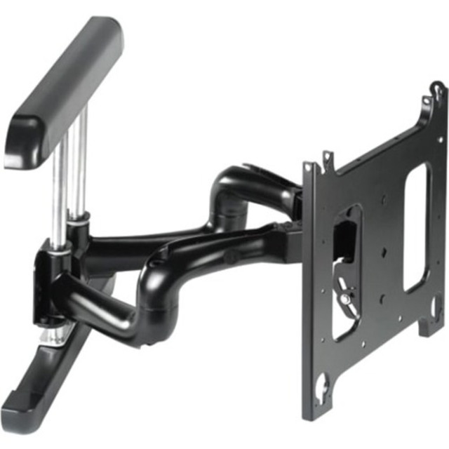 Sustains a maximum load capacity of 200 lb  Supports the screen size of 86in  Cable Management feature for maximum efficiency and convenience  Mounting Arm offers a reliable, convenient mounting solution  This product is heavy and/or oversized and may need more than one person to handle.