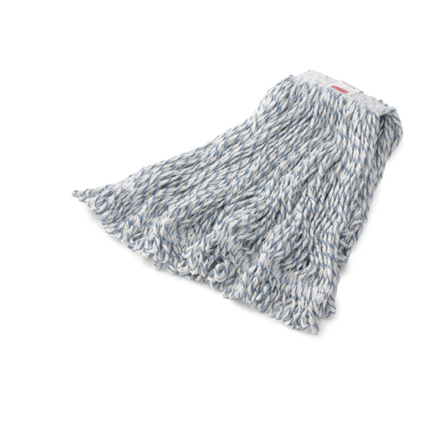 Keeping a sparkling appearance helps provide a positive first impression when guests and visitors enter your business. This professional-quality mop provides deep cleaning and can be laundered for long-lasting use.  Makes it easy to keep floors looking clean.  Made of tough, professional-grade materials to help ensure long-lasting use.  Launderable design allows simple care.  1in headband provides added strength.