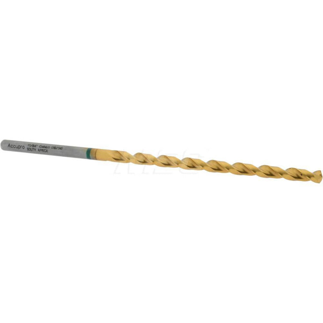 Accupro 1GL0437-AC Taper Length Drill Bit: 0.1719" Dia, 130 °