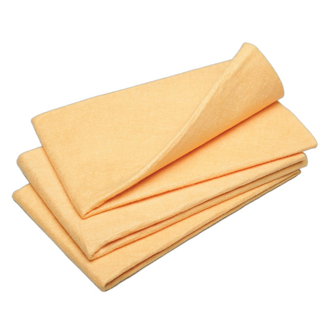 Holds 10x its weight in liquids and dries surfaces in half the time  Nonwoven, viscose rayon, fiber cloth will not ravel or fray.  Highly absorbent towels easily clean liquids from all surface types.  Safe to use with bleach and cleaners.  Nonabrasive cloth is designed for use on all surface types.