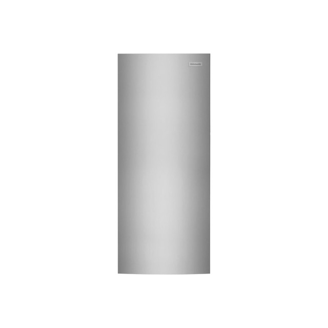 Floor-projected power-on indicator. Know at a glance that your freezer is keeping your favorites safely frozen and fresh with a power-on indicator light.  EvenTemp cooling system. The EvenTemp cooling system constantly circulates cold air throughout the freezer with smart sensing technology that adjusts air flow to maintain a uniform temperature.  Door ajar and high temp alarm. Monitor the ideal environment for your frozen foods with an audible temperature alarm that alerts you if the door is left open or the freezers temperature rises.  Power outage assurance. Keep food frozen for two days if there is a power outage with Frigidaires superior tight seal that locks in cold air.  Frost-free design. Never waste time chipping away ice in your freezer again with a frost-free design that does the work for you.  Flexible interior organization system. Easily organize your familys frozen favorites with four adjustable, metallic wire shelves, deep bottom basket, and five spacious door bins that allow you to make the most of every available square inch of your freezer.  This product is heavy and/or oversized and may need more than one person to handle.