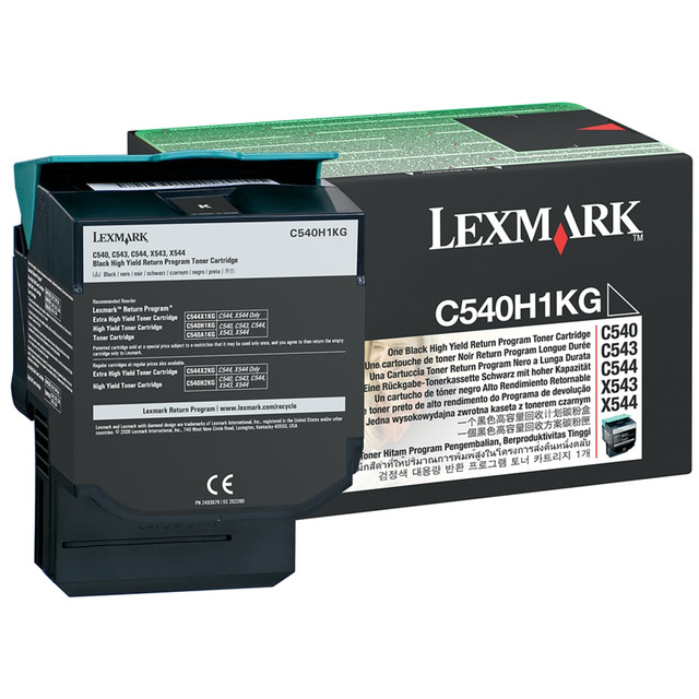 <ul><li><b>Compatible Lexmark models:</b><ul><li style="list-style: none"><b>C Series Color Laser: </b>C540 dw, C540 n, C543 dn, C544 dn, C544 dtn, C544 dw, C544 n, C546 dtn</li></ul><ul><li style="list-style: none"><b>X : </b>X543dn, X544dn, X544dtn, X544dw, X544n, X546dtn, X548de, X548dte</li></ul></li></ui>