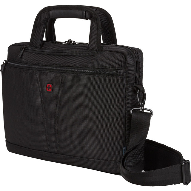 <p><b> Slimcase with Tablet Pocket</b></p> <p>This elegant slimcase offers outstanding protection for your electronic devices. The Essentials Organizer keeps all your essentials perfectly organized.</p> <ul> <li>Ultra-Comfort haul handle</li> <li>Durable ballistic fabric</li> <li>Detachable High-Comfort shoulder strap</li> </ul>