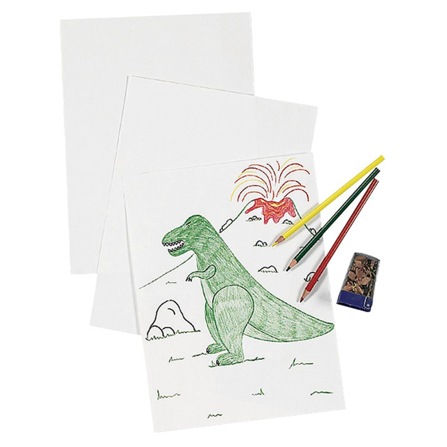 Express your creativity with drawing paper. The Pacon papers texture is great for watercolor, crayon, pencil, charcoal or dry media.  Medium tooth, 100% white sulphite paper stock.  SFI Certified.