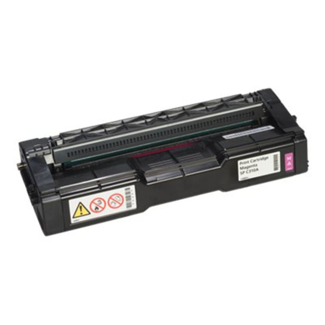 <ul><li><b>Compatible Ricoh models:</b><ul><li style="list-style: none"><b>Aficio SP : </b>C231N, C231SF, C232DN, C232SF, C242DN, C242SF, C310, C311N, C312DN, C320DN</li></ul><ul><li style="list-style: none"><b>SP : </b>C340DN</li></ul></li></ui>