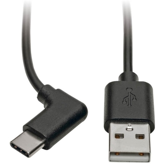 Efficient power delivery technology. Featuring Power Delivery (PD) technology, this cable enables faster charging and efficient power management for compatible devices.  High-quality connections. Gold and nickel plated connectors provide optimal conductivity and protect against corrosion, ensuring a reliable connection.  Convenient right-angle design. The right-angled USB-C connector allows for easy connection in tight spaces, reducing stress on the cable and ensuring a longer lifespan.  Multiple compliance standards. This cable meets essential standards including FCC, RoHS, and USB-IF, ensuring it adheres to safety and quality regulations.  Durable and robust construction. Made with a sturdy PVC jacket, this cable is built to withstand daily use while maintaining performance.