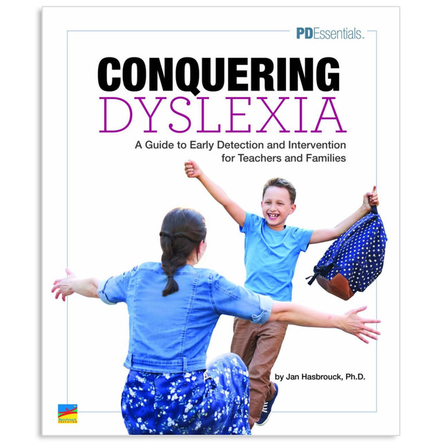 Help students become skilled, confident learners in the classroom with Newmark Learning PD Essentials Conquering Dyslexia: A Guide To Early Detection And Prevention For Teachers And Families. This guide addresses identifying dyslexia, implementing instructional approaches that work best for children with dyslexia and more.  This book addresses: What is Dyslexia?, How to Identify It, Early Diagnosis and Intervention, Teaching Students and Supporting English Learners.  Dr. Hasbrouck shares instructional approaches that work best for children who have dyslexia.  Includes the most current information for parents so they can advocate for their children and communicate with educators effectively.
