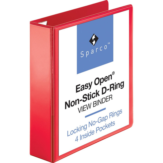 4 pockets are stacked to organize more of your loose papers  Perfect for projects, training manuals, reports and more  Easy-open rings quickly open, close and lock with single motion  Nonstick overlay keeps your labels clear and legible