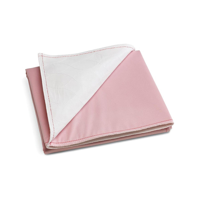 Soft and comfortable with a strong design that guards against leaks  Reusable design provides comfort and protects surfaces.  Twill-facing underpad resists staining.  Vinyl knit barrier creates a soft, leakproof design. Withstands multiple washing and drying cycles for long-lasting use.  20in wings offer additional protection.  This product is heavy and/or oversized and may need more than one person to handle.
