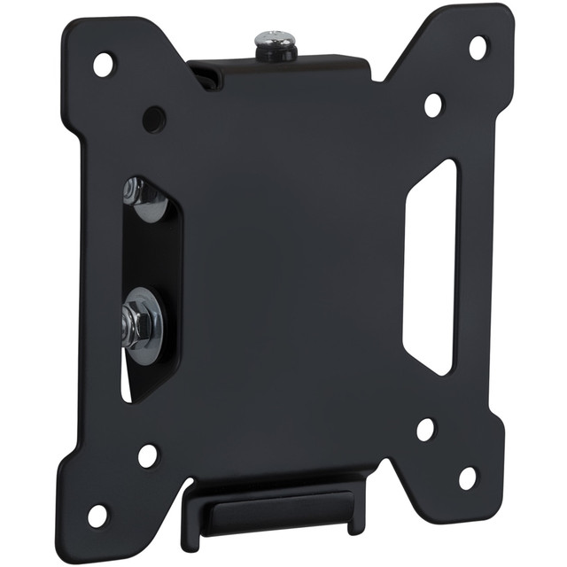 Find the best viewing angle for your screen with help from the Mount-It Tilting TV Wall Mount. Its made from cold-rolled steel for maximum durability and strength.  Fits 13-27 Inch Screens  Tilt: up 10 degrees or down 15 degrees  Weight capacity: 44 lbs  VESA 75 (bolt hole pattern: 75 x 75 mm), VESA 100 (bolt hole pattern: 100 x 100 mm)  1.4 inches distance from the wall