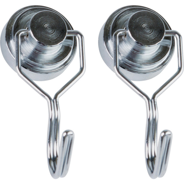 Smooth surface prevents damaging delicate surfaces  Perfect for displaying items on any magnetic-receptive surfaces  Designed to hold up to 20 lb.  Super-strong magnet holds heavy objects throughout your room