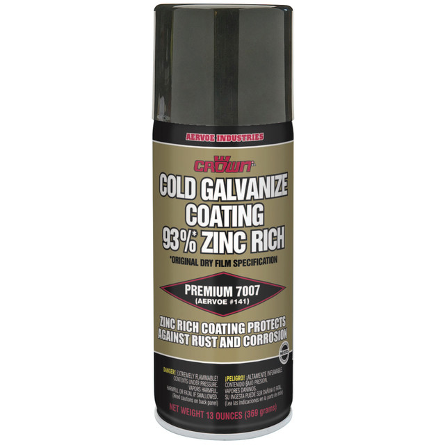 Provides corrosion protection to ferrous metal surfaces  Best long term rust protection  Dry time set to touch in 3-5 min., hard dry in 48 hrs  Good for welded joints, guard rails, corrugated metal buildings, and refinery pipes