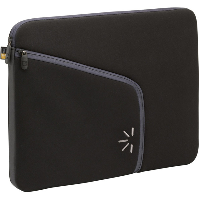 A combination of slimline design and functionality make this sleeve a perfect solution for the laptop user on the go. An ultra-padded exterior and suede interior offer complete protection for your 14'' laptop. Place your battery, USB drive or other accessories in the asymmetrical zippered front pocket so you never leave anything behind.