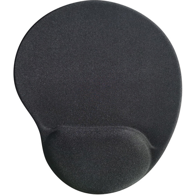 Surf the web in style with your Compucessory Gel Mouse Pads. The ergonomically designed gel-filled wrist pad conforms to the shape of your wrist to reduce hand/wrist stress.  Large round shape provides ample area for mouse-tracking.  Non-slip base prevents sliding on smooth surfaces.  Gel-filled wrist pad reduces hand/wrist fatigue.
