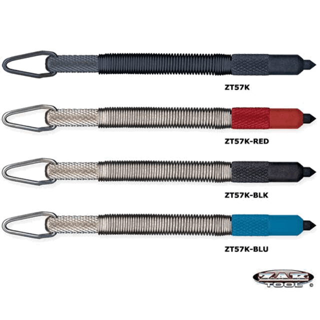 Zak Tool ZAK-57K-BLU Key Ring Window Punch Zak Tool ZAK-57K-BLU Key Ring Window Punch