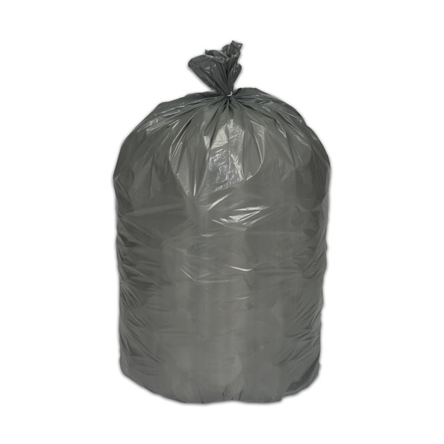 Durable material is puncture and tear resistant  Low density plastic, suitable for most office and average outdoor trash.