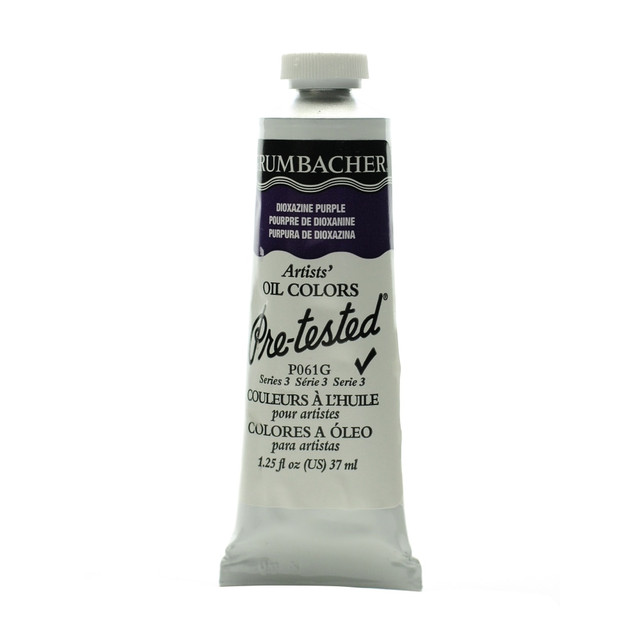 Rich, professional oil colors with the finest pigments  Milled in select alkali-refined linseed oil to ensure a high-quality formulation and a vibrant pop of color.  Features optimal color development, high chroma and tinting strength, excellent adhesion and outstanding working and archival properties.