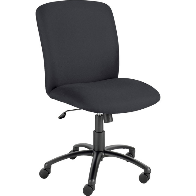 Cushioning and tilt controls support any body type  36 1/2-40 1/2inH x 27inW x 30 1/4inD.  Weight capacity tested to support up to 500 lb.  Thick foam and steel provide sturdy yet comfortable seating. The roomy seat and back cushion feature thick foam for long-term comfort while the heavy-duty steel base holds up to constant use.  Built to support multiple users. Perfect for call centers, shift work, nurses stations and more!  Tilt controls for optimal positioning. Find your perfect position instantly with this chairs various tilt controls. Adjustable forward tilt lets you tilt the seat forward/downward so thighs slope downward reducing disc pressure during forward-oriented tasks such as typing. Recline your seat and backrest simultaneously at the same ratio using the adjustable tilt angle and control the amount of effort it takes to recline with the tilt tension adjustment. Once you have found your favorite position, lock it into place with tilt lock.  1-touch seat-height adjustment for proper posture. Use the pneumatic lift to instantly raise or lower your chair to the height thats most comfortable for you. Experts recommend that you sit with your thighs and lower legs at a 90 deg. angle and your feet flat on the floor.  Dual-wheel casters for easy mobility.  Assembly required.  Backed by the manufacturers limited lifetime warranty.  GREENGUARD certified - certified for low chemical emissions: UL.COM/GG - UL 2818. Ranked in two tiers: Certified and Gold.  Tested to meet ANSI/BIFMA Performance Standards - Manufacturer testing has been conducted on this product to meet specific performance requirements and safety standards set forth by the American National Standards Institute (ANSI) and the Business and Institutional Furniture Manufacturers.  Less harsh chemicals - made with fewer harsh chemicals, or safer chemicals than typical alternatives, helping  reduce your use of and exposure to substances that may be more harmful to your health and the environment.