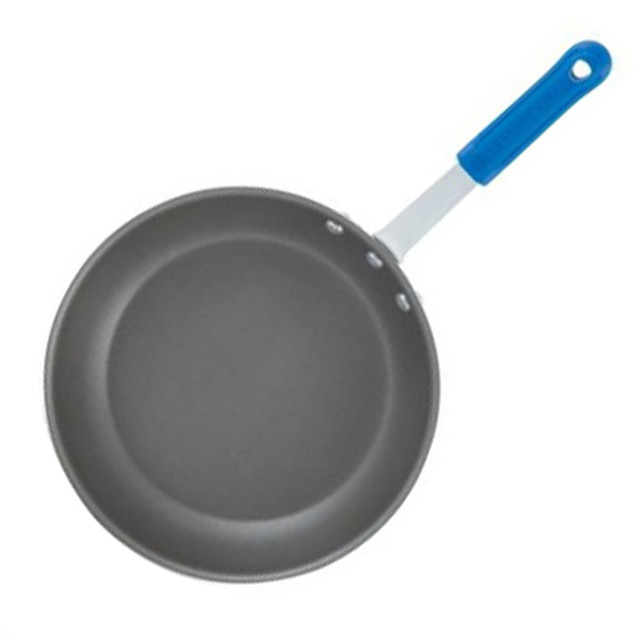 Cook a delicious meal in the Vollrath Wear-Ever PowerCoat 2 Non-Stick Fry Pan. Its non-stick coating helps reduce your need for additional fats and oils.  Made from scratch-resistant aluminum.  PowerCoat 2 non-stick coating reduces the need for additional oils.  Handle is rated 450 deg.F for stove-top or oven use.  NSF certified.