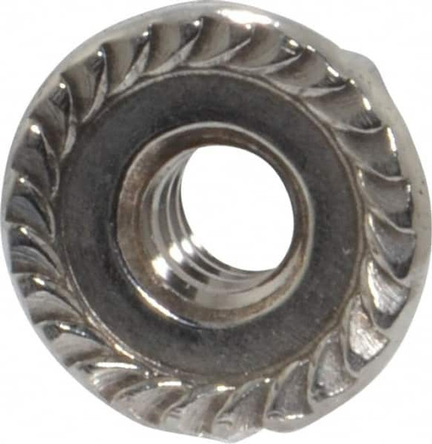 Value Collection R63482323 #10-24, 1/2" Flange Diam, Serrated Flange Nut