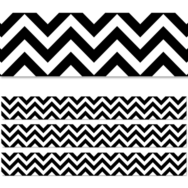 Decorate your classroom with Creative Teaching Press EZ Borders. These stylish borders are made from acid-free paper for long-lasting brightness that shows up year after year.  Made from acid-free paper.  Designed for use on bulletin boards.  Small size allows for easy handling and storage.  Each pack includes 48ft. Sold as a set of 3 packs for 144ft total.