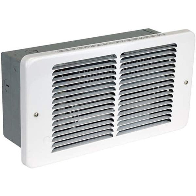 King Electric PAW2022-W Electric Forced Air Heaters; Heater Type: Wall ; Maximum BTU Rating: 7677 ; Voltage: 208V ; Housing Color: White ; Heating Area: 225 sq ft ; CFM: 75