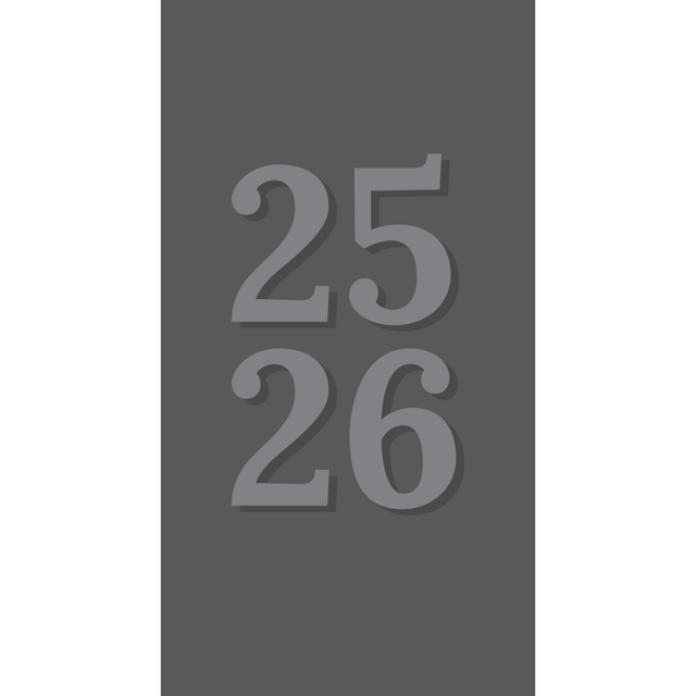 Keep track of your monthly plans and finances all in 1 spot with the Willow Creek Press 2-Year Monthly Checkbook/Calendar. Spreads include large daily blocks for filling with due dates, appointment times and reminders.  2 pages per month.  Spreads include large daily blocks and dedicated notes space.  Special pages include checkbook sheets to track expenses.  24 months: January to December.  Pages are securely stapled.  Charcoal gray color provide a fun look.