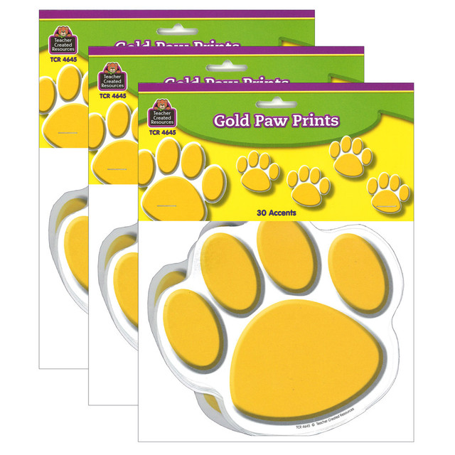 Make your classroom fun! Decorate with accents that pair well with current topics and themes.  Great for decorating classroom walls, doors and bulletin boards, labeling storage bins and desks and more.  Nonadhesive accents make it easy to change displays.  Suitable for classrooms PK and up.  Each pack includes 30 accents. Sold as 3 packs for a total of 90 accents.